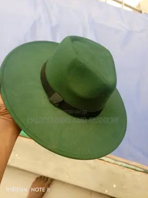 Wide Brim Fedora Hat