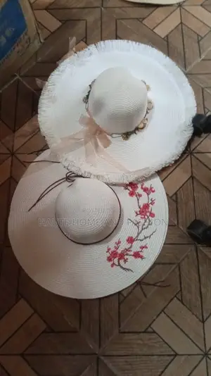 Flowery and Classy Beach Hat