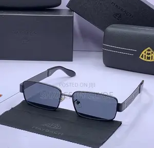 Brand New Maybach Sunglasses - Iconic Design - Complete Set!