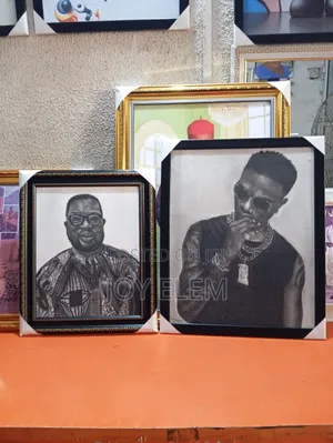 Wizkid Pencil Drawing
