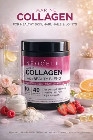 Original Neocell Marine Collagen Powder+ Hydrochloric Acid+ Msm(500g)