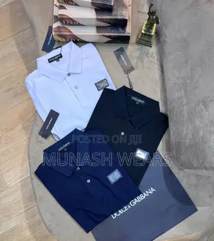 D G, Prada and Burberry Polo for Men S-3xl Available