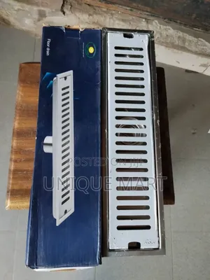 40cm Stainless Floor Drain With Non-Return Valve