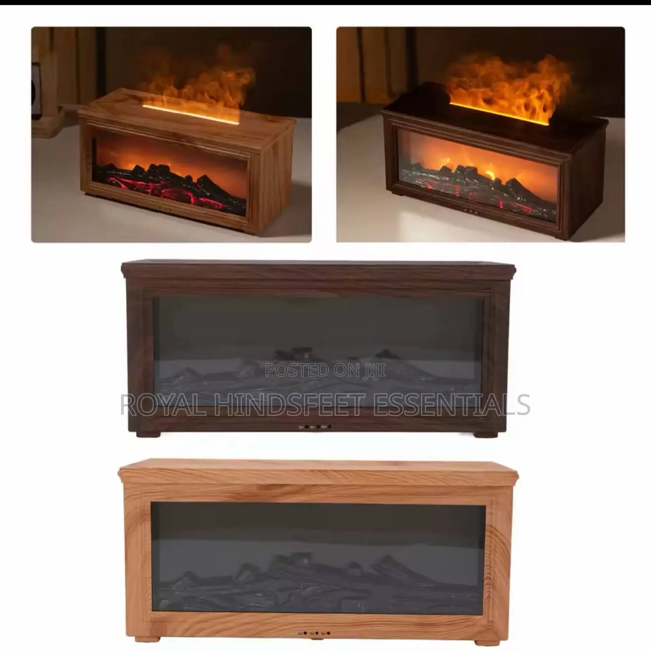 Flame Diffuser Ultrasonic Mist Diffusion Timer Simulation