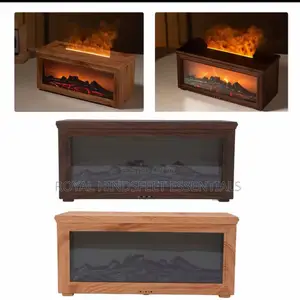 Flame Diffuser Ultrasonic Mist Diffusion Timer Simulation