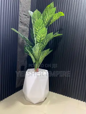 Artificial Flower in Fibre Vase