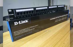 D-Link NPP-C61blk241 | Cat6 24-Port Patch Panel