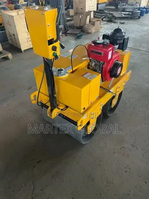 Walk Behind Double Drum 600kg Vibrator Roller