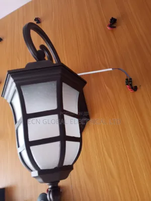 Vintage Outdoor Wall Light – Rustic Gooseneck Aluminum Lamp