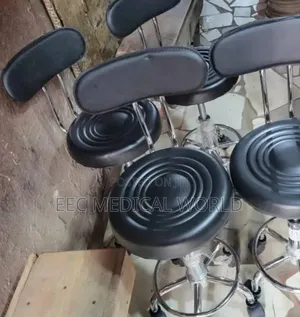 Laboratory Stools Or Swivel Stools With Backrests