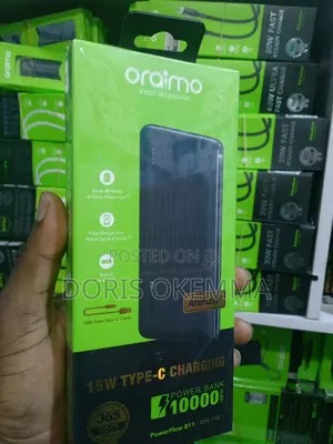 Oraimo Powerflow B11 10000mah Power Bank (15w Fast Charging)