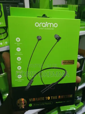 Oraimo Necklace Lite Wireless Neckband Earphones (Oeb-311)