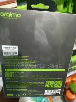 Oraimo Watch Pro Am Smartwatch (Osw-811h)