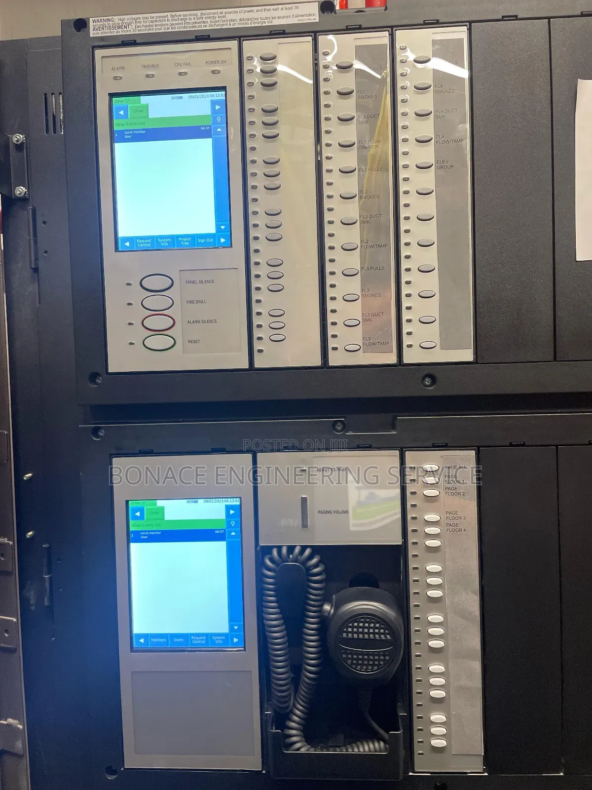Est4 Addressable Fire Alarm Control Panel
