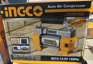 Ingco 12v Industrial Auto Air Compressor Tire
