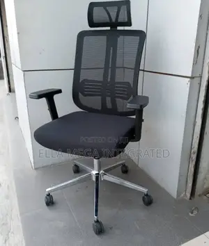 Executive Office Chair With Arm Rest and Head Rest