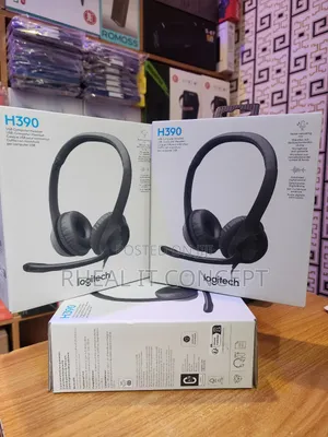 Logitech H390 Usb Wired Noise Concillation Mic Headphone