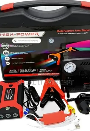 High-Power Portable Car Battery Jump Starter