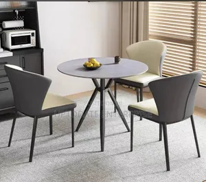 Portable 3seater Marble Dining Set