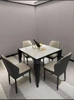 Unique Legs 4seater Marble Dining