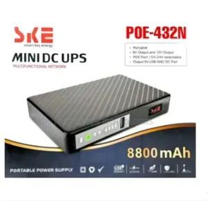 Ske Mini Dc Ups Router Power Bank (Poe-432n)