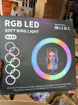 16 Inches Rgb Ring Light Comes With Tripod Stand