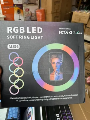 14 Inches Rgb Ring Light Comes With Tripod Stand