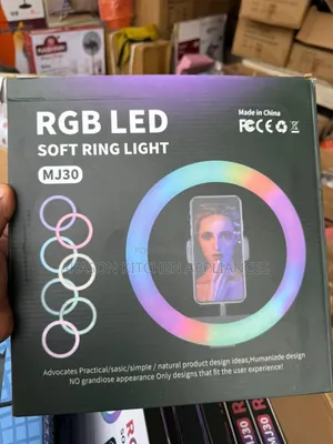 12 Inches Rgb Ring Light Comes With Tripod Stand