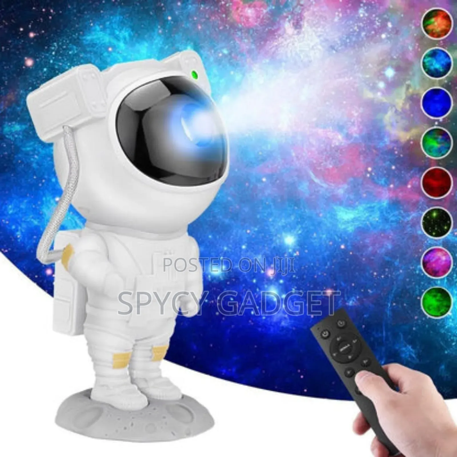 Astronaut Galaxy Night Projector Light With Remote Control