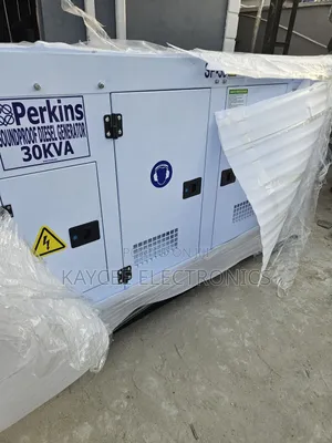 Silent 30kva Perkins Generator  Copper Coil – Best for Business