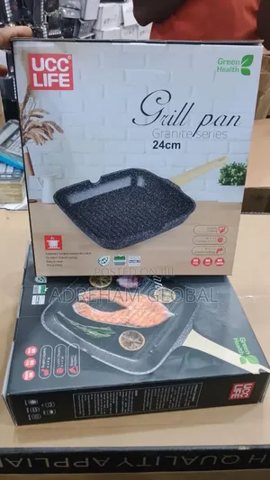 Ucc Life 24cm Grill Pan Granite Series