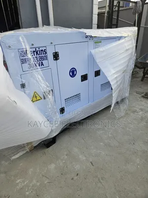 Original Perkins 30kva Soundproof Generator  Copper Coil