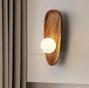 Luxury Wooden Led Wall Bracket Light – Modern Home Wall Lamp