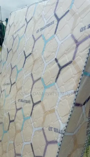 6 by 6 by 10 (5ys)Super Semi Orthopedic Mattress(180kg)