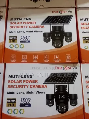 4 Lens Solar Powered Camera