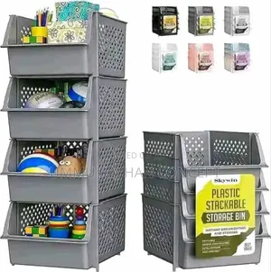 Four Steps Stackable Storage Organiser