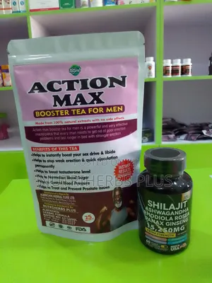 Shilajit+ Action Max Booster Tea for Men