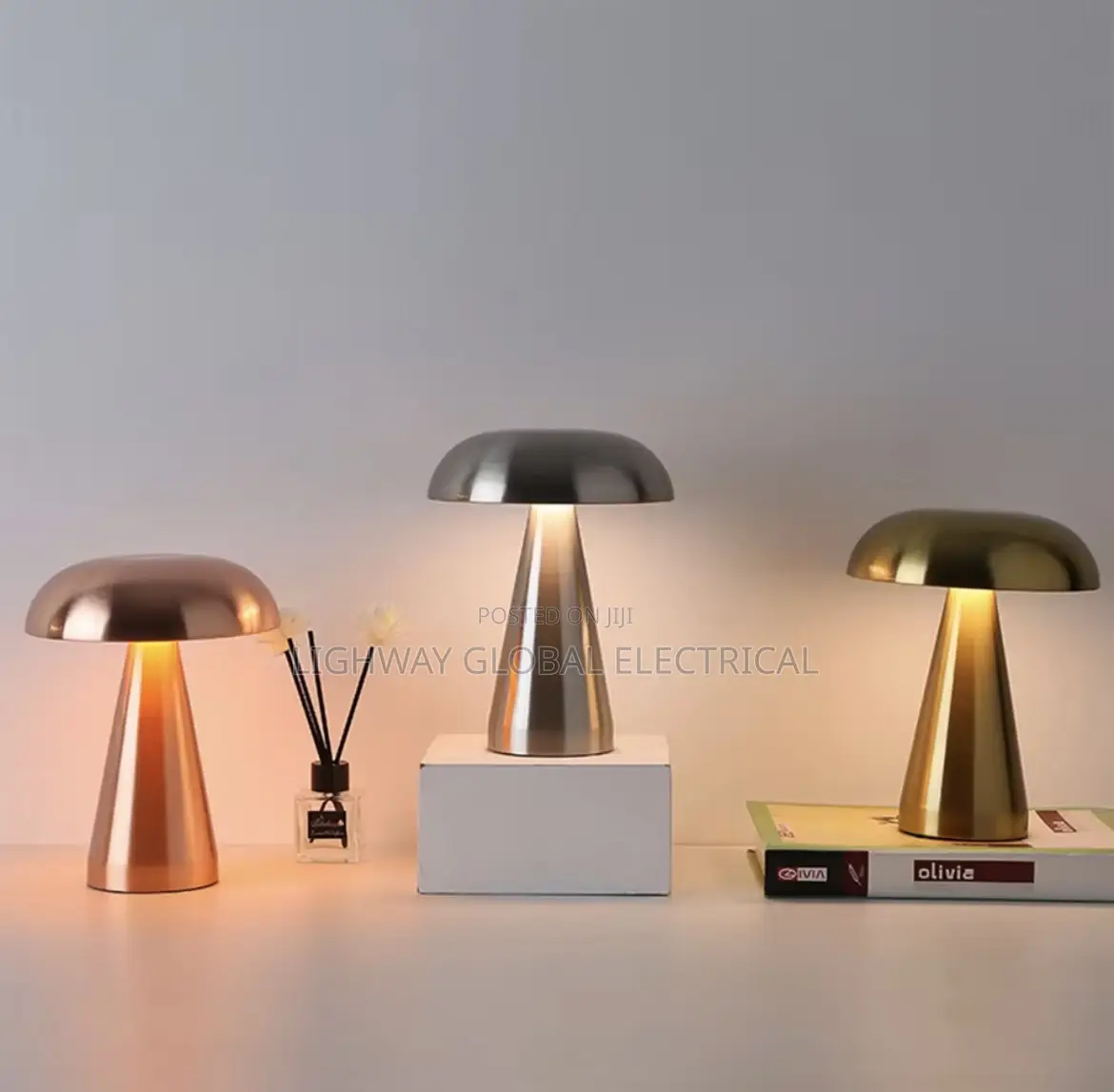 Nrwest Rechargeable Sensor Touch Led Table Tamp