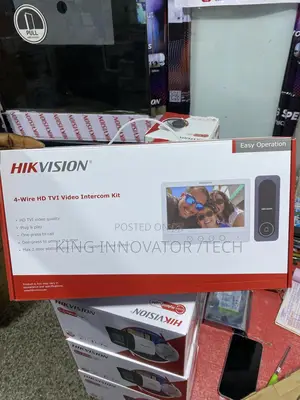 4-Wire Hd Tvi Video Intercom Kit. Gc