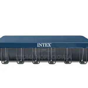 Intex 24ft Above Ground Swimming Pool 732x366x132cm 24ft X 12ft X 52'