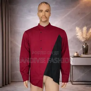 Fitted Zig Shirt [Wine]