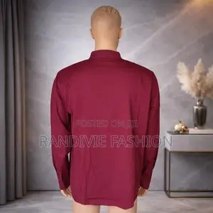 Fitted Zig Shirt [Wine]