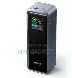 Anker Prime Power Bank, 27,650mah 3-Port 250w Portable Charger.