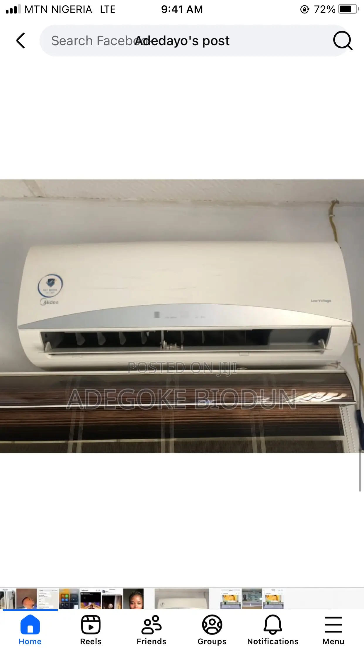 Midea 1hp Split Ac With Low Voltage Starter