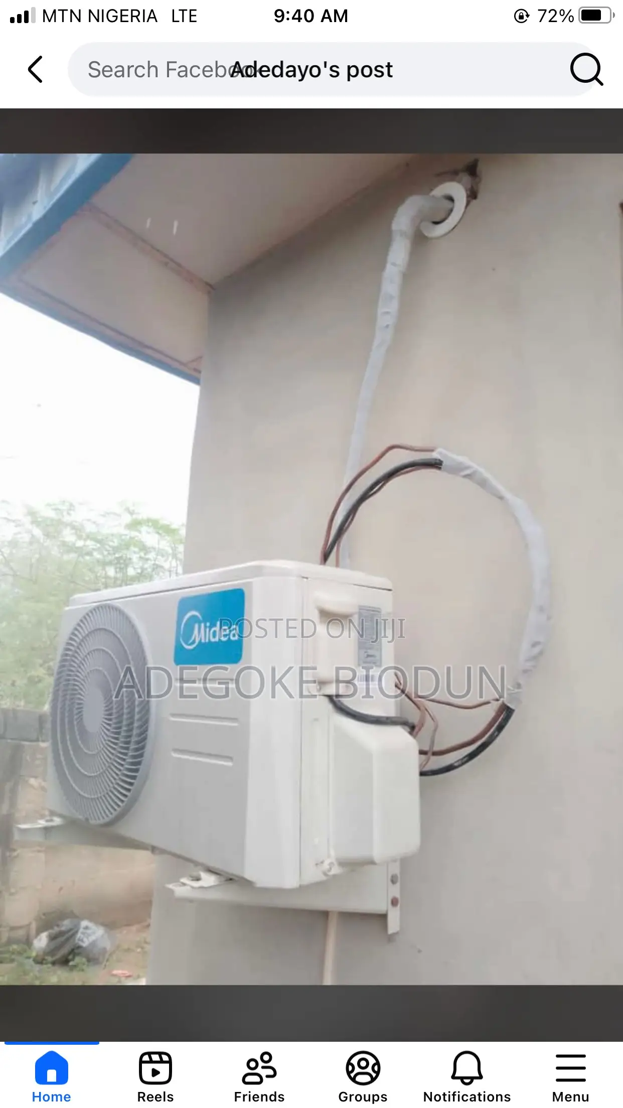 Midea 1hp Split Ac With Low Voltage Starter