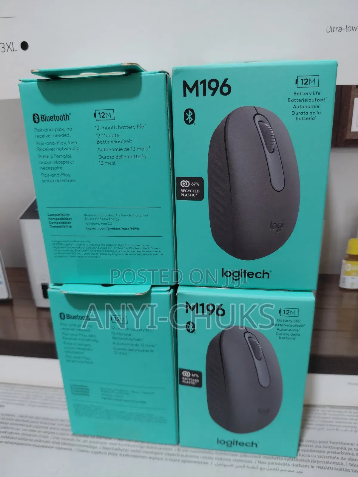 Logitech M196 Bluetooth Mouse