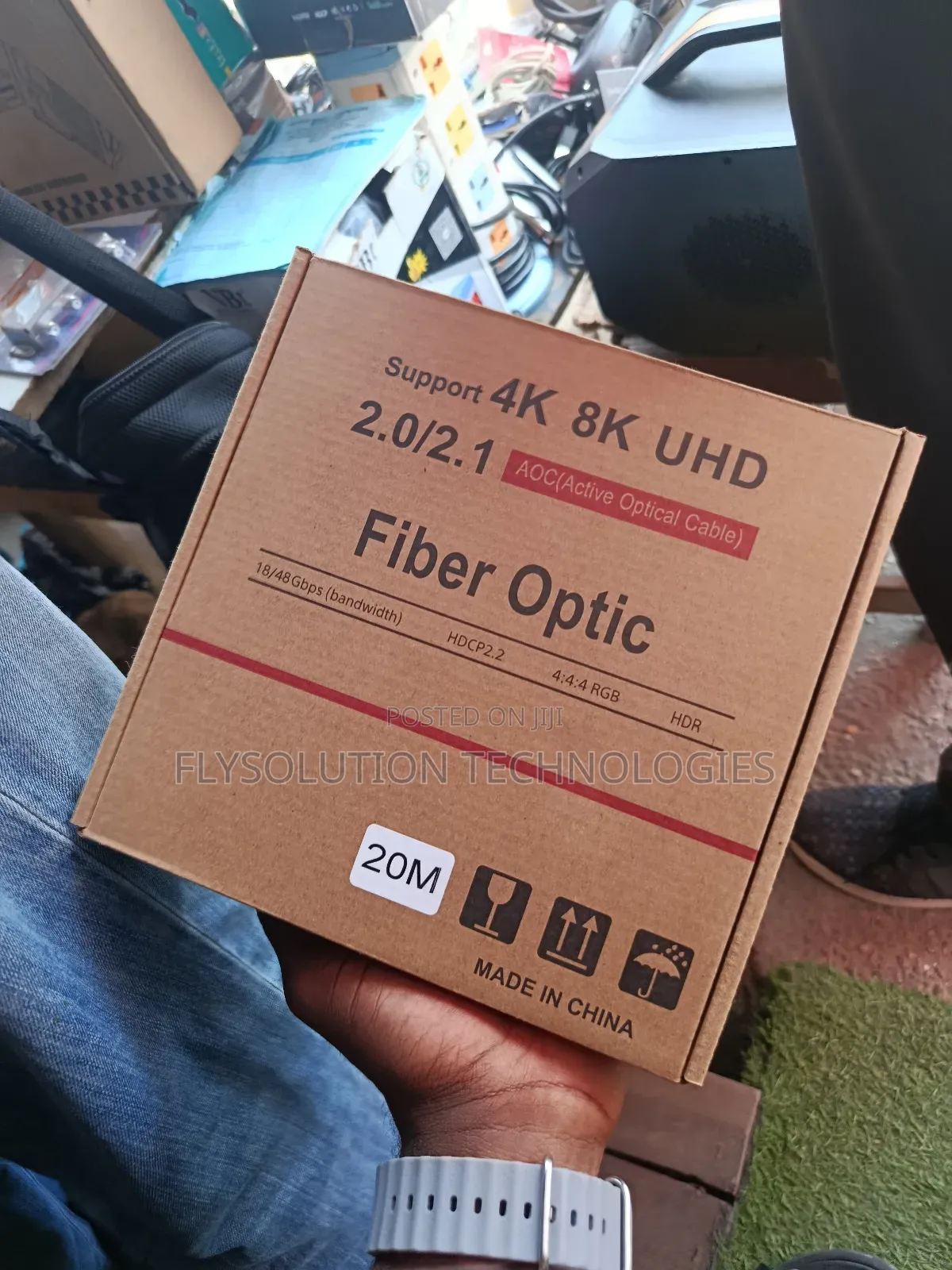 20m Fiber Optic Hdmi Cable 20 Meter Active Optical Cable (Aoc)