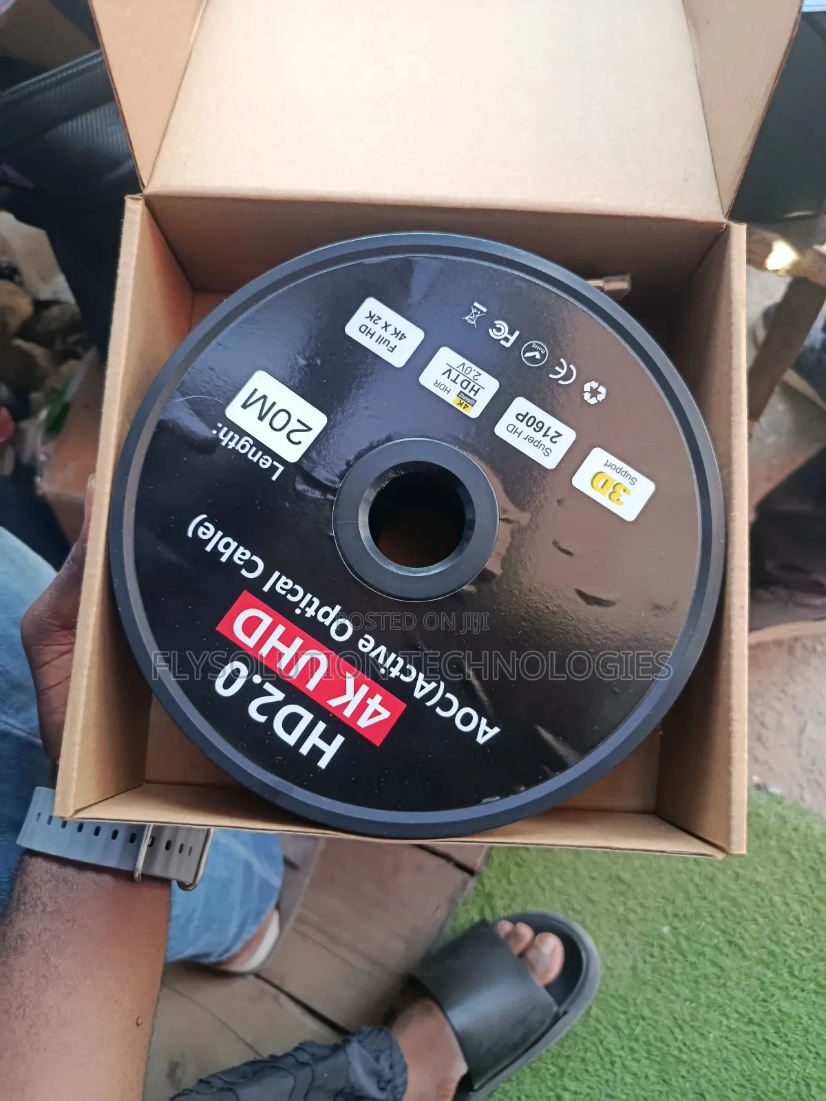 20m Fiber Optic Hdmi Cable 20 Meter Active Optical Cable (Aoc)