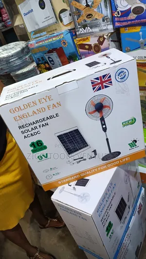Solar Fan With Solar Panel