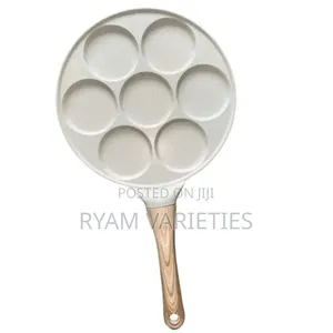 7 Holes Non Stick Fry Pancake Pan
